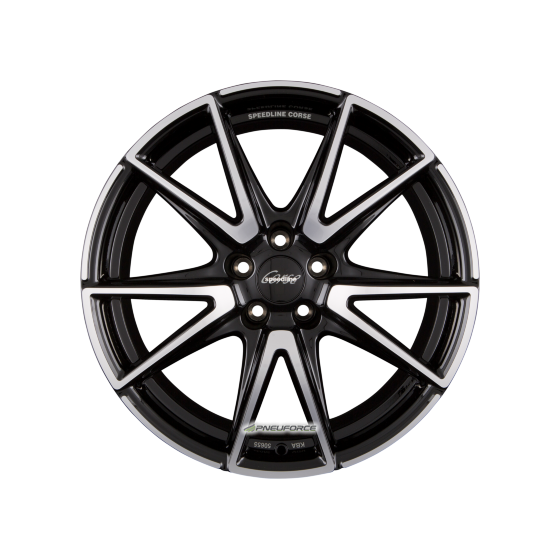 SPEEDLINE - SL6 VETTORE JETBLACK-FRONTKOPIERT 9X20 LK:5/112 ET:40 ML:66,5